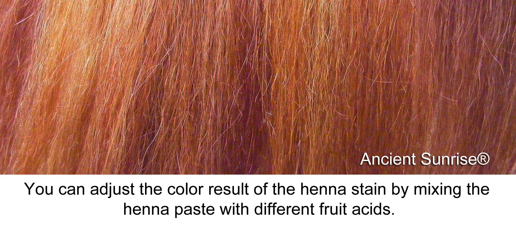 Different Fruit Acids and Henna