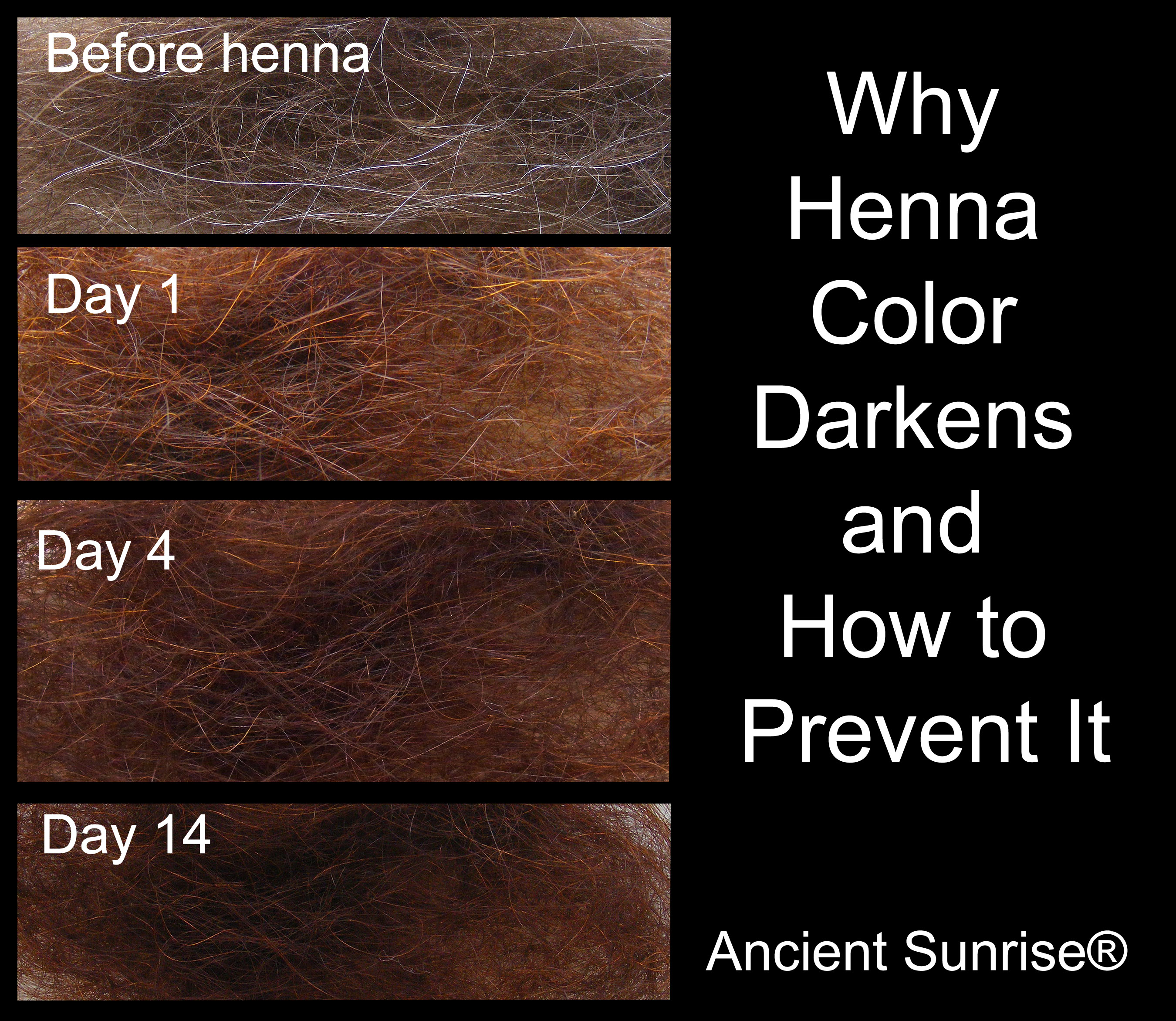 Why Henna Color Darkens and How to Prevent It